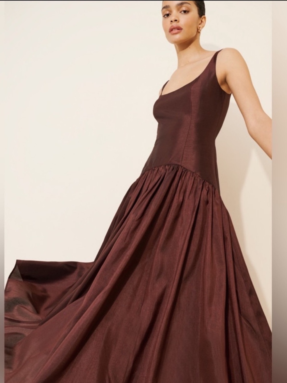 Hutch Ridge Dress in chocolate - Picture 3 of 12